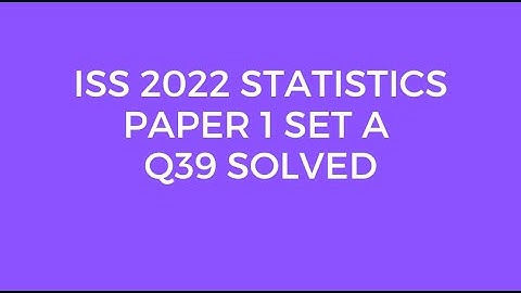 Indian Statistical Service (ISS) 2022 Statistics Paper I Set A Q39 Solved (Hexadecimal to Octal)
