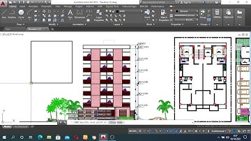 Autocad Tutorial Bangla for Civil Engineer Class:01 full Floor Plan Details