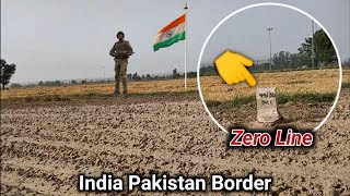 Pakistan🇵🇰 India 🇮🇳 Border Zero Line with English Subtitles | Sabir Ahmad