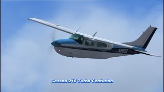Adventure Flying in the Aircraft Cessna 210 Turbo Centurion