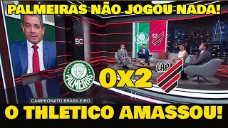 OLHA O QUE O ZINHO FALOU DA DERROTA DO... PALMEIRAS 0x2 ATHLETICO-PR.