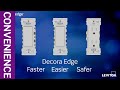 Introducing the decora edge outlet and switches from leviton  the future of wiring