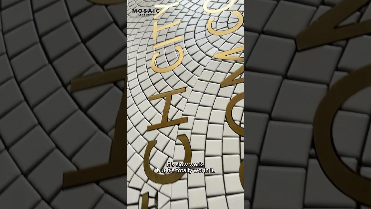 How We Handcraft Custom Tile with Metal Behind the Scenes 