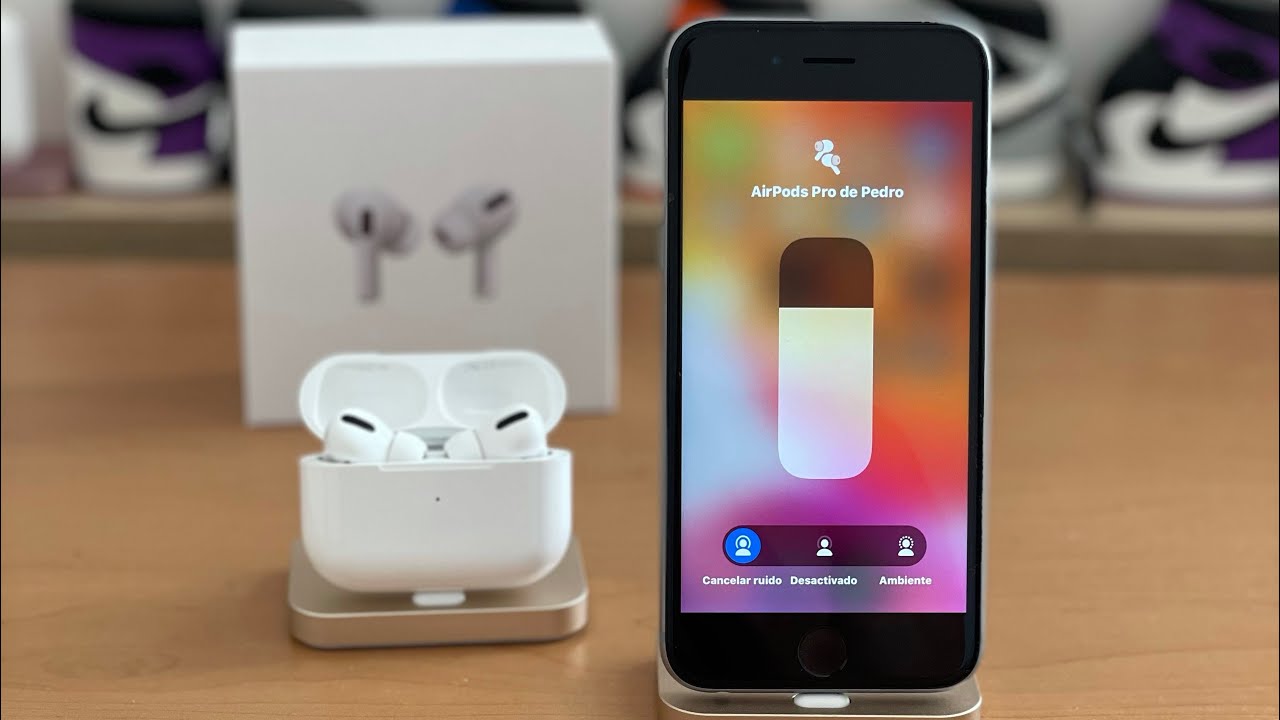 Conoce la cancelación de ruido en AirPods