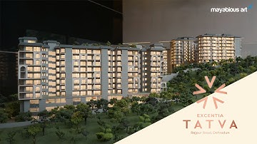TATVA EXCENTIA, DEHERADUN -AN IOT INTEGRATED ARCHITECTURAL MINIATURE MODEL CRAFTED BY MAYABIOUS