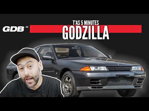 T’AS 5 MINUTES+ : NISSAN R32 GT-R (la vraie GODZILLA)