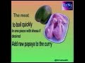 Add raw papaya to the currySecret Ingredient Alert! Add Raw Papaya to Your Curry for a Health Boost!