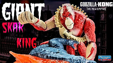 Godzilla X Kong the New Empire GIANT Skar King Review!!! Playmates!
