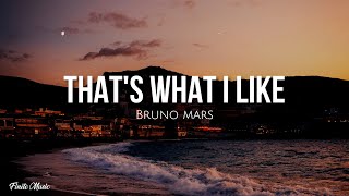 That's what I like (lyrics) - Bruno Mars [Inglés - Español]