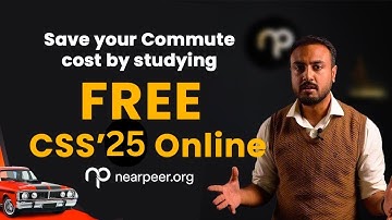 Kickstart your CSS 2025 Exam Preparation for Free | CSS Online Free Course
