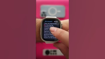 ChatGPT watchOS App | SwiftUI #chatgpt #swiftui #watchos #openai #applewatch