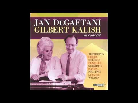George Crumb ‐ "The Sleeper" (Live), Jan DeGaetani & Gilbert Kalish