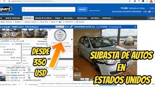subasta de autos Baratos desde 350 dlls