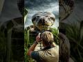 🐍 Cameramen Freeze as Giant Anaconda Takes Over the Roof! 😱 #Shorts #Anaconda #ViralVideo #viral