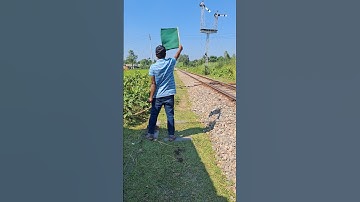 Line Clear calling Signal, #shorts #ytshorts #train #signal #railway