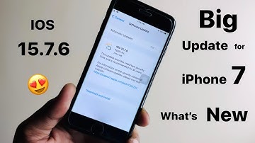 iPhone 7 new Update IOS 15.7.6 - New features 😍😍