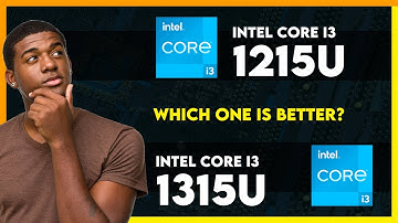 Intel Core i3 1215U vs Intel Core i3 1315U Comparison