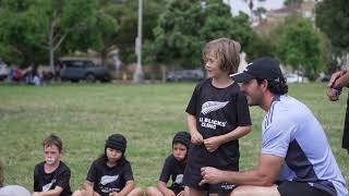New Zealand All Blacks Host Youth Rugby Clinic In San Diego