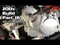 Honda ATC 200x Build - Part 16 - Motor Engine Bottom End Clutch, Cover, Lifter Arm, Oil Filter Rotor