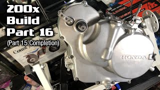 Honda ATC 200x Build - Part 16 - Motor Engine Bottom End Clutch, Cover, Lifter Arm, Oil Filter Rotor