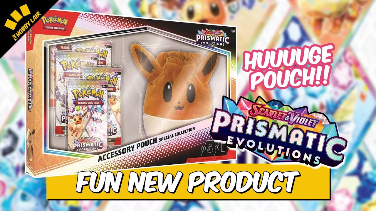 OPENING Prismatic Evolutions Accessory Pouch Special Collection
