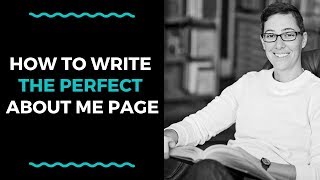 How to Write The Perfect About Me Page - Lynn Coffey