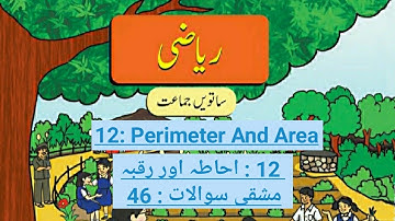 Perimeter And Area | Urdu medium | Part 4 | Std.7th