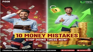 🛑 10 Financial Mistakes That Are Keeping You POOR (STOP Doing These NOW!) 💰