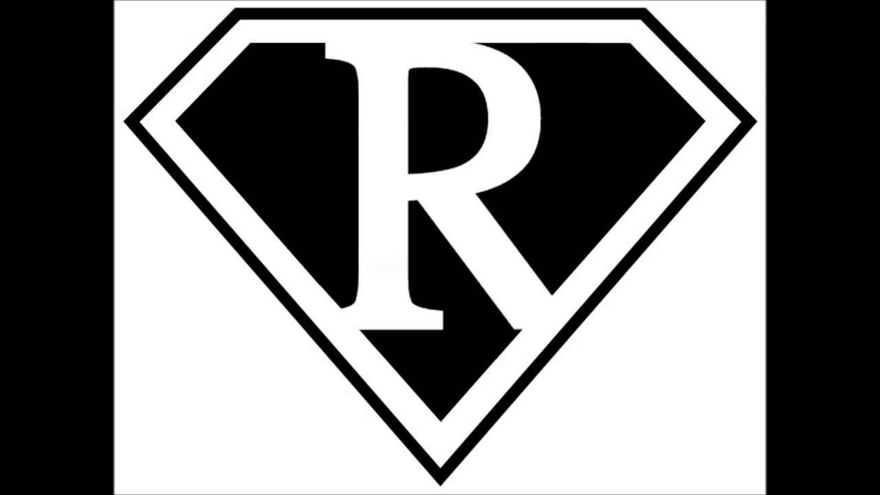 Дли р. Эмблема r. Логотип с буквой р. Буква r. R.