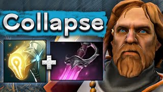 Коллапс на тройке Омнике, много чистого урона! - Collapse Omniknight 7.35 DOTA 2