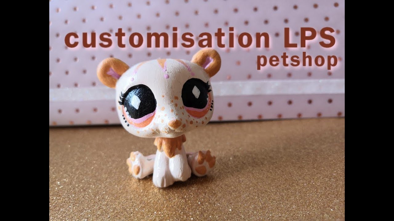 Figurine Littlest Pet Shop - Ours Numéro 833 Hasbro - Occasion
