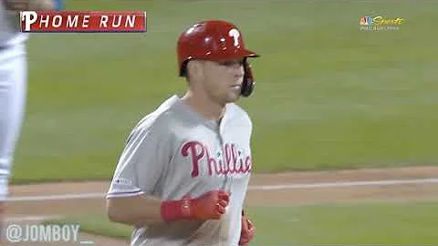 Rhys Hoskins Slow Trots His Home Run, a breakdown