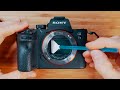 Como LIMPIAR el SENSOR de una CÁMARA Sony Alpha