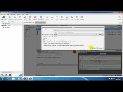 Pull data Changed Data on SourceTree