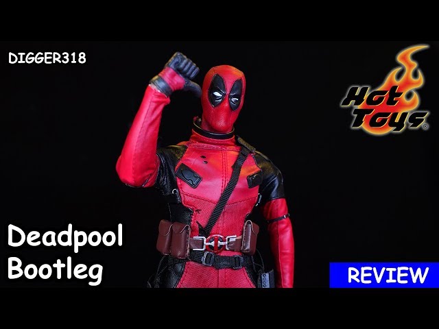 Hot Toys Deadpool Bootleg Toy Review 4k