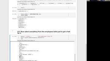 Running SQL in Python - M1S07 [2020-02-18]