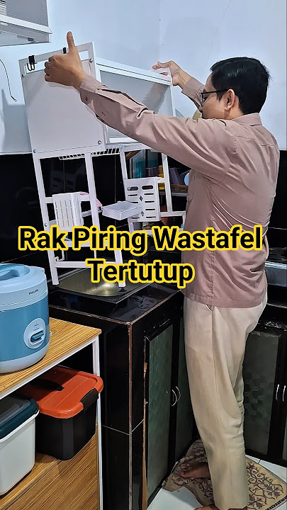 Rak piring wastafel tertutup Belinya Disini: https://s.shopee.co.id/qaartyTRI #rakpiring