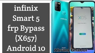 Infinix Smart 5 X657 Frp Bypass Google Account Lock Android 10 Q Infinix Smart 5 Frp Unlock