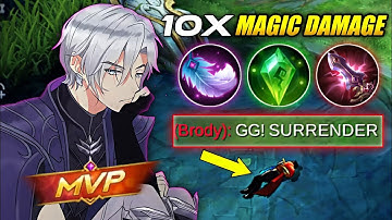 AAMON FULL BURST MAGIC DAMAGE BUILD | TOTALLY DESTROYED META! AAMON BEST BUILD 2022