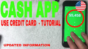 Funguje aplikace Cash App s kreditními kartami?