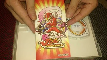 Nostalgamer Unboxes Viewtiful Joe Red Hot Rumble On Sony Playstation Portable UK PAL System Version