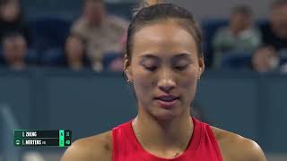 Information Qinwen Zheng Tells China Crowd to SHUT UP after losing game #chinaopen2026 Guide