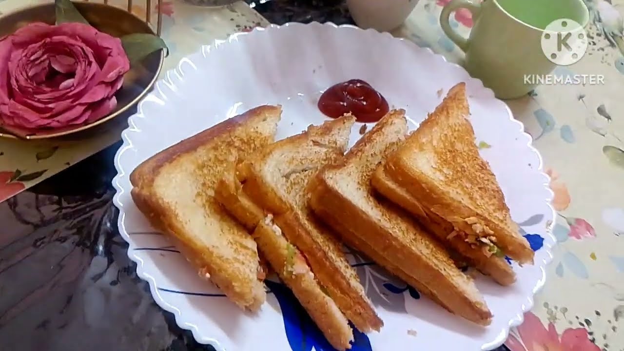 ||😋 _Let's delicious_||•🪻Tasty Sandwich🥪🍢||easy morning🌇 recipe 🥡||