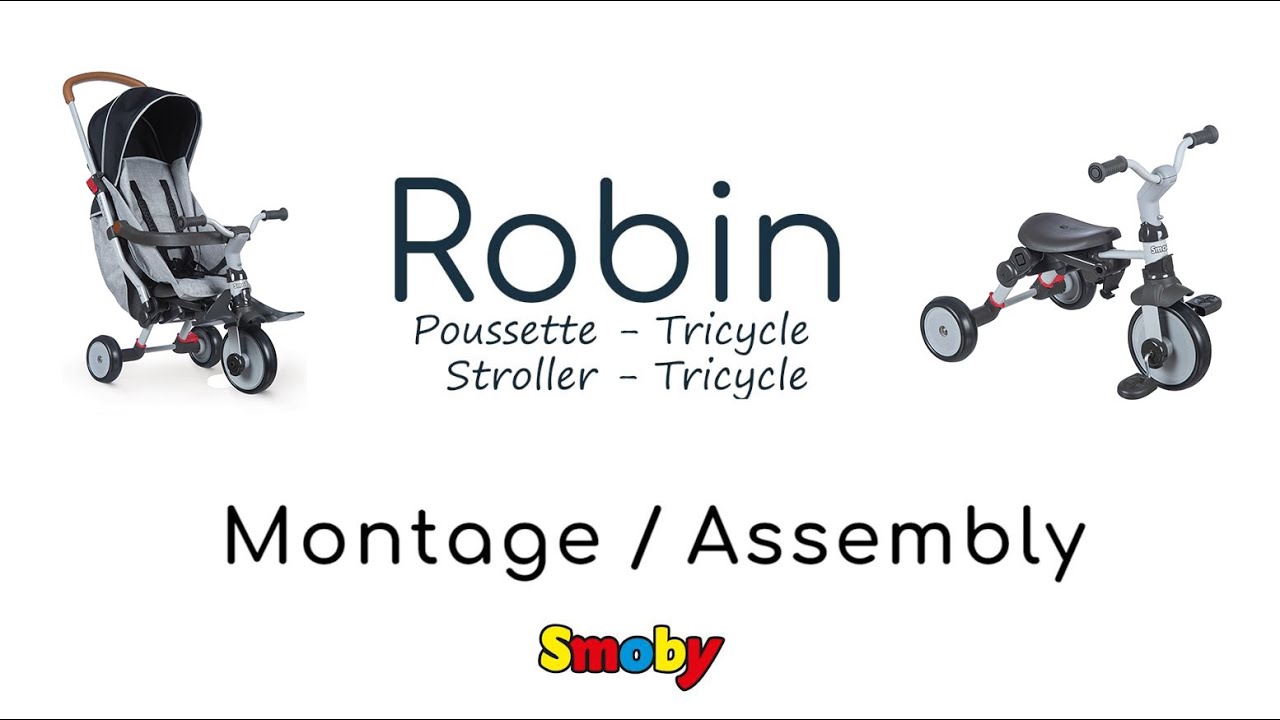 Smoby - Robin Trike : Notice de montage/Instruction - YouTube