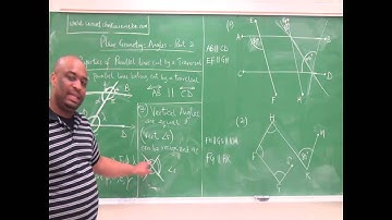 Plane Geometry: Angles - Part 2
