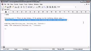 Full Beginner PHP Tutorial   36   String Functions Part 3 Guide