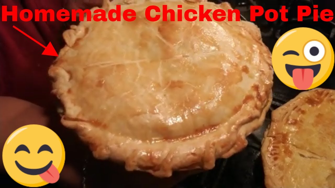 How to make homemade chicken pot pie - YouTube