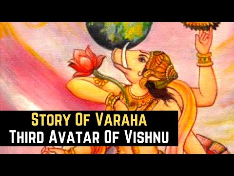 Varaha Avatar - Third Avatar Of Vishnu