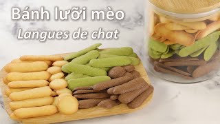 Top 6 cách làm bánh lưỡi mèo nhạt đặc sắc nhất năm 2022