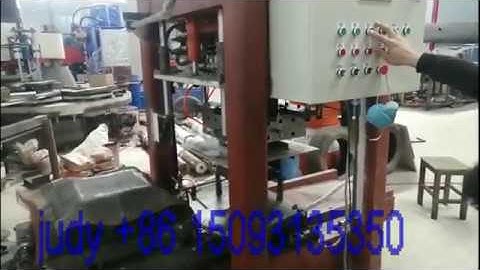 MM 500 terrazzo tile machine to produce 300mm floor tile with different patterns testing video